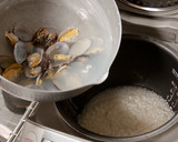 生姜とあさりの炊き込みご飯作り方4写真