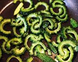 苦くない♪ゴーヤと油揚げの甘味噌炒め作り方4写真