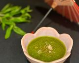 お茶の新芽のジェノバソース✽ジェノベーゼ作り方5写真