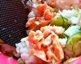 茗荷ときゅうりの夏おにぎり作り方3写真