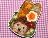 うきうき♪モンチッチ弁当☆作り方7写真