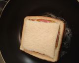 朝ごはん＊ハムエッグトースト＊作り方6写真