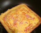 朝ごはん＊ハムエッグトースト＊作り方7写真