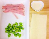 簡単☆おつまみ春巻き〜♪作り方1写真