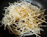 酢醤油万歳♪もやしえのき炒め作り方1写真