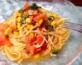 さっぱり！トマト大葉とツナの冷製パスタ作り方3写真