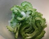 簡単♪ゴーヤ入り夏野菜サラダ作り方1写真