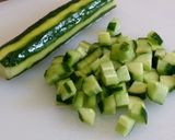 簡単♪ゴーヤ入り夏野菜サラダ作り方2写真