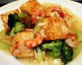中華風あんかけ豆腐作り方6写真
