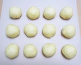 【菓子パン】ハムチーズ☆ミニバターロール作り方4写真