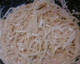 豆乳の明太子クリームパスタ作り方6写真