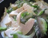 ゴーヤ グリーンカレー作り方4写真