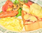 ランチプレートに☆スクランブルエッグ作り方7写真