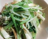 小松菜で同時に肉巻き、和え物しちゃいます作り方8写真