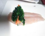 小松菜で同時に肉巻き、和え物しちゃいます作り方11写真