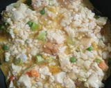 厚揚げと豆腐入り玉子焼きあんかけ作り方2写真