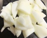 懐かしい味～夕顔と南瓜の煮もの作り方1写真