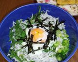 私の大好きなしらす丼(*^^*)作り方3写真