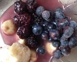 アサイーボウルが美味しい〜作り方1写真