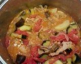 簡単☆夏野菜のトマトカレー作り方4写真