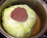 節約簡単パパの丸ごとコーンビーフキャベツ作り方9写真
