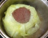 節約簡単パパの丸ごとコーンビーフキャベツ作り方10写真