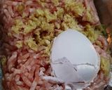 ヘルシー!減塩鶏胸ひきピーマン肉詰め揚げ作り方2写真