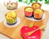 おやつに✿ふわふわ✿りんごのマフィン✿作り方6写真