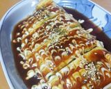 チーズ入りでとろ～りねぎ焼き♪作り方6写真