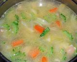 近江黒鶏とゴーヤのカレー作り方7写真