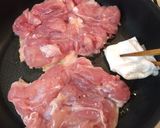簡単！鳥もも肉のオニオンきのこソース煮作り方2写真