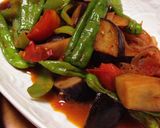 夏野菜の炒め物作り方5写真