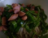 ウインナーいり金平作り方3写真
