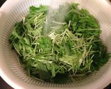 水菜大量消費に！水菜と豚肉の蒸し煮作り方3写真