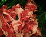 水菜大量消費に！水菜と豚肉の蒸し煮作り方6写真