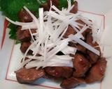 ♪砂肝のきんぴら風♪作り方8写真