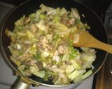 キャベツの豆乳カレー作り方1写真