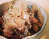 水ナスと鶏肉のめんつゆ炒め作り方4写真