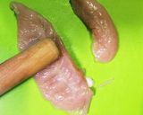 ササミくるくる巻きキムチ！作り方1写真
