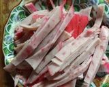 簡単☆【サッパリスルスル♪】春雨サラダ作り方4写真