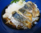 夏はぶっかけおろし☀冷やし焼さばそうめん作り方8写真