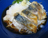 夏はぶっかけおろし☀冷やし焼さばそうめん作り方8写真