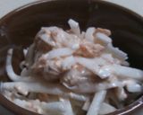 材料3つ♪調味料3つ♪梅味の大根サラダ作り方5写真