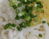 レンジで簡単♪釜玉＊ぶっかけ冷やしうどん作り方8写真