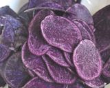 紫じゃがいものチップス作り方1写真