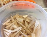 繊維たっぷり 簡単 根野菜のきんぴら作り方2写真