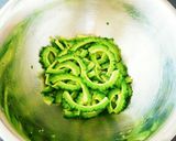 ゴーヤの中華風旨ダレがけ作り方6写真
