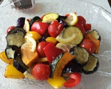 夏野菜の揚げ浸し☆手作りぽん酢添え作り方5写真