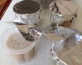 圧力鍋でバナナプリン〜(o˘◡˘o)♡作り方23写真