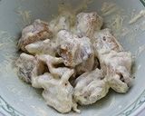 油不使用！　鶏肉のマヨ和え作り方4写真